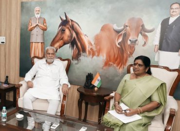 Union Minister of Animal Husbandry and Fisheries Department Shri. Details of Parshottam's meeting with Rupala